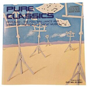 Pure Classics CD Worlds Great Music Collection By Realistic  37762cd
